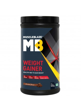 MuscleBlaze Weight Gainer, Chocolate 1.1 lb